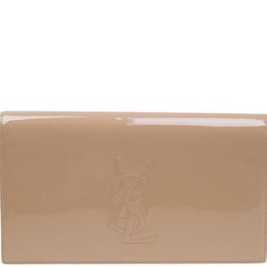 YSL patent leather clutch / pocketbook